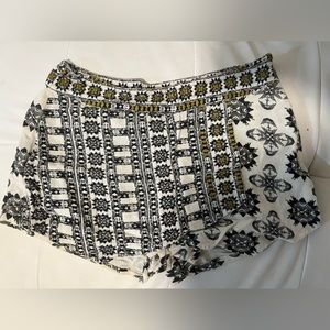 Free people skort - tribal pattern